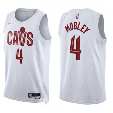 Cavaliers #4 Evan Mobley White Swingman Jersey