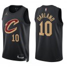 Cavaliers #10 Darius Garland Black Swingman Jersey
