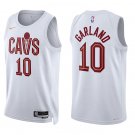 Cavaliers #10 Darius Garland White Swingman Jersey