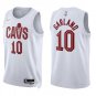Cavaliers #10 Darius Garland White Swingman Jersey