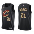 Cavaliers #21 Emoni Bates Black Swingman Jersey