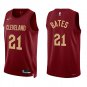 Cavaliers #21 Emoni Bates Wine Swingman Jersey