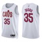 Cavaliers #35 Isaac Okoro White Swingman Jersey
