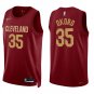 Cavaliers #35 Isaac Okoro Wine Swingman Jersey