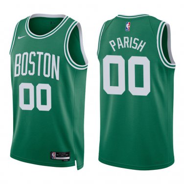 Celtics #00 Robert Parish Green Swingman Jersey