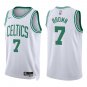 Celtics #7 Jaylen Brown White Swingman Jersey