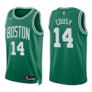 Celtics #14 Bob Cousy Green Swingman Jersey