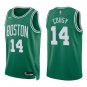 Celtics #14 Bob Cousy Green Swingman Jersey