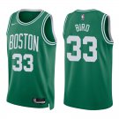 Celtics #33 Larry Bird Green Swingman Jersey