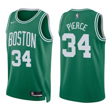 Celtics #34 Paul Pierce Green Swingman Jersey
