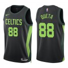 Celtics #88 Neemias Queta Black City Swingman Jersey