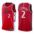 Clippers #2 Kawhi Leonard 24-25 Red Swingman Jersey