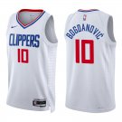 Clippers #10 Bogdan Bogdanovic White Swingman Jersey Clippers #10 Bogdan Bogdanovic White Swingman Jersey