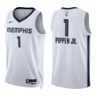 Grizzlies #1 Scotty Pippen Jr. White Swingman Jersey