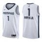 Grizzlies #1 Scotty Pippen Jr. White Swingman Jersey