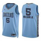 Grizzlies #5 Vince Williams Jr. Light Blue Swingman Jersey