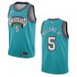 Grizzlies #5 Vince Williams Jr. Teal Classic Swingman Jersey