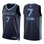Grizzlies #7 Santi Aldama Navy Swingman Jersey