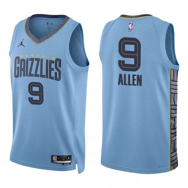 Grizzlies #9 Tony Allen Light Blue Swingman Jersey