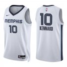 Grizzlies #10 Luke Kennard White Swingman Jersey Grizzlies #10 Luke Kennard White Swingman Jersey