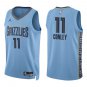 Grizzlies #11 Mike Conley Jr. Light Blue Swingman Jersey