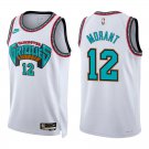 Grizzlies #12 Ja Morant White Classic Swingman Jersey
