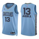 Grizzlies #13 Jaren Jackson Jr. Light Blue Swingman Jersey