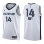 Grizzlies #14 Zach Edey White Swingman Jersey
