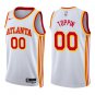 Hawks #00 Jacob Toppin White Swingman Jersey