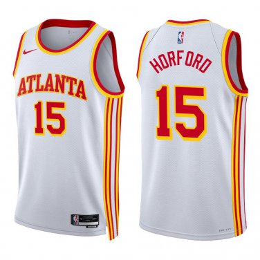 Hawks #15 Al Horford White Swingman Jersey