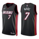 Heat #7 Kel'el Ware Black Swingman Jersey