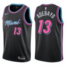 Heat #13 Bam Adebayo Black City Swingman Jersey