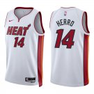 Heat #14 Tyler Herro White Swingman Jersey