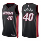 Heat #40 Udonis Haslem Black Swingman Jersey