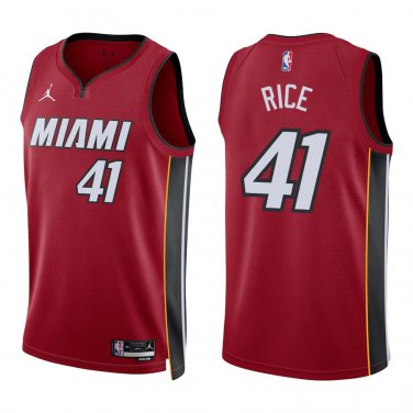Heat #41 Glen Rice Red Swingman Jersey