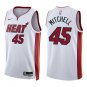 Heat #45 Davion Mitchell White Swingman Jersey