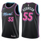 Heat #55 Duncan Robinson Black City Swingman Jersey
