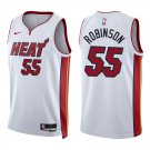 Heat #55 Duncan Robinson White Swingman Jersey