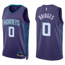 Hornets #0 Miles Bridges Purple Swingman Jersey