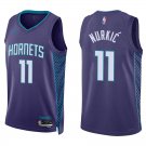 Hornets #11 Jusuf Nurkic Purple Swingman Jersey
