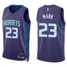 Hornets #23 Tre Mann Purple Swingman Jersey