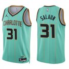 Hornets #31 Tidjane Salaun Teal City Swingman Jersey