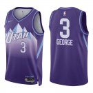 Jazz #3 Keyonte George Purple City Swingman Jersey