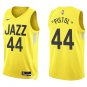 Jazz #44 Pete Maravich Gold Swingman Jersey
