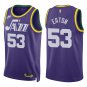 Jazz #53 Mark Eaton Purple Classic Swingman Jersey