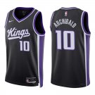 Kings #10 Nate Archibald Black Swingman Jersey