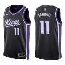 Kings #11 Domantas Sabonis Black Swingman Jersey