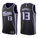 Kings #13 Keegan Murray Black Swingman Jersey