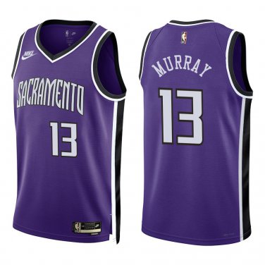 Kings #13 Keegan Murray Purple Throwback Swingman Jersey