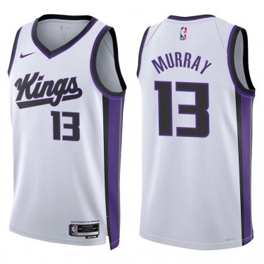 Kings #13 Keegan Murray White Swingman Jersey